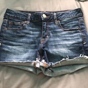 American eagle jean shorts